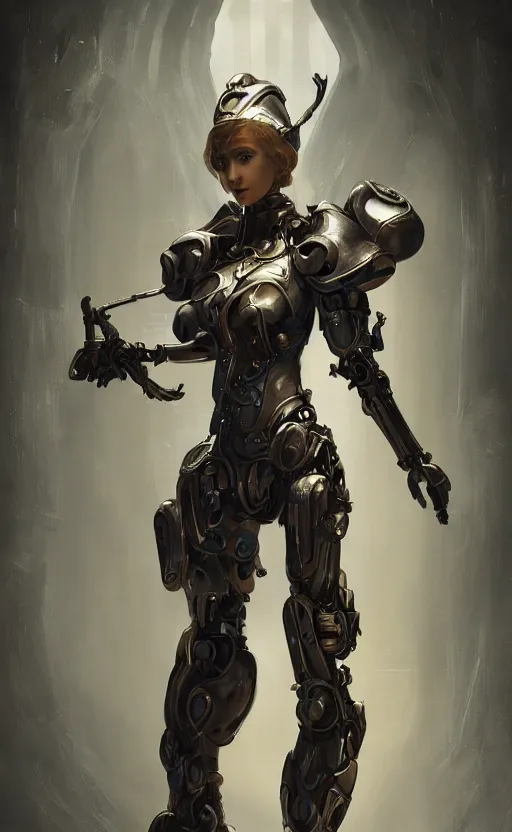 Alluring Elf Princess knight, Futuristic Cyborg | Stable Diffusion ...