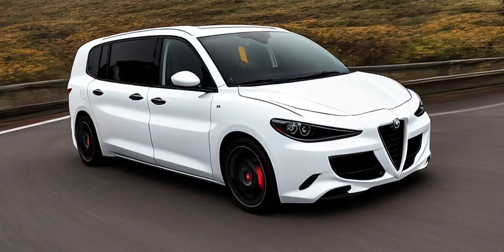 Prompt: “2022 Alfa Romeo Minivan”