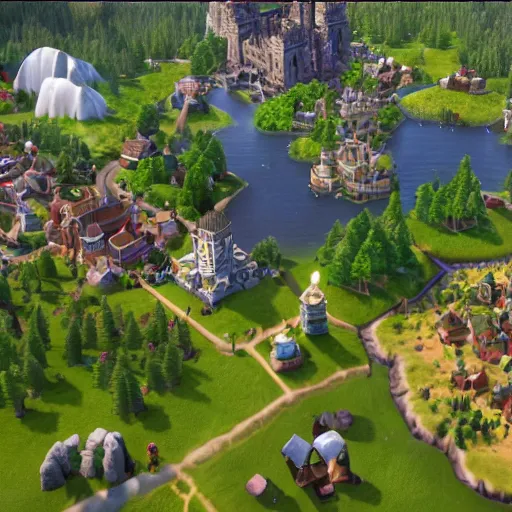 Image similar to civilization 7 legendary start tilt shift beautiful epic