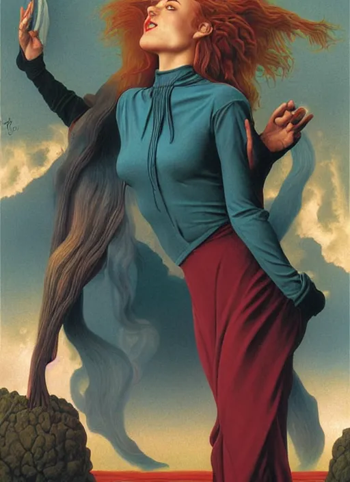 Image similar to the spirit thats the physical manifestation embodiment of the concept of sehnsucht, twin peaks poster art, old retro pulp, by michael whelan, rossetti bouguereau, artgerm, nostalgic, old fashioned