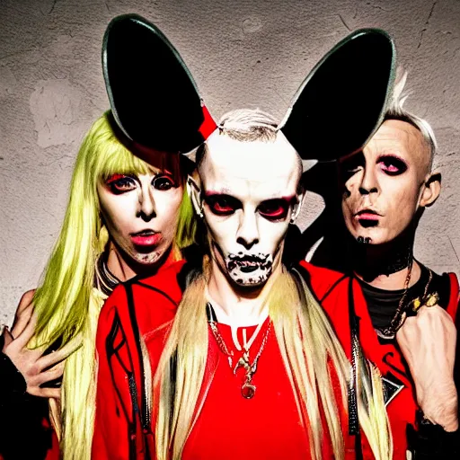 Image similar to die antwoord