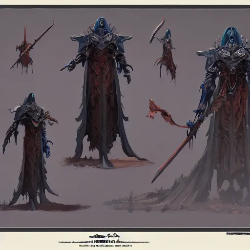 Image similar to arch lich design, character sheet, Moebius, Greg Rutkowski, Zabrocki, Karlkka, Jayison Devadas, Phuoc Quan, trending on Artstation, 8K, ultra wide angle, zenith view, pincushion lens effect.