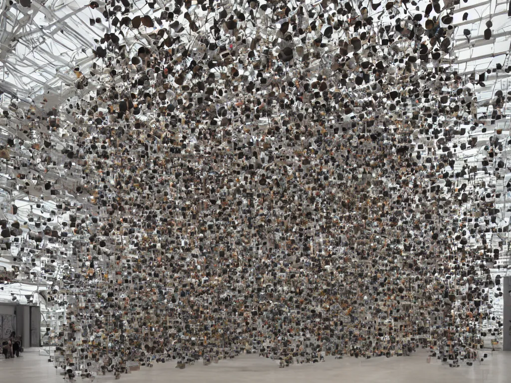 Prompt: an artwork by simon starling