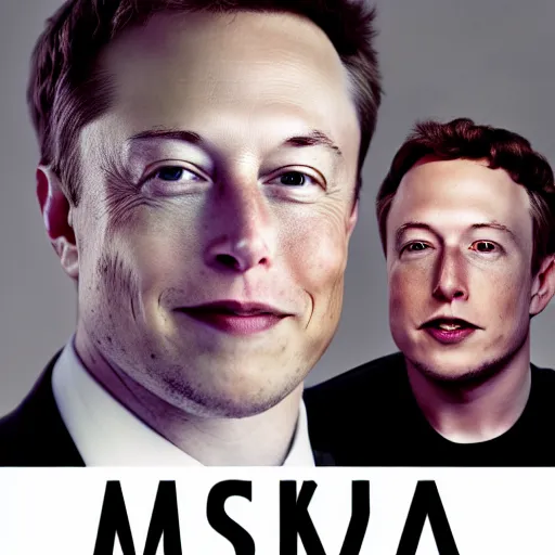 Image similar to A movie cover with Elon Musk And Mark Zuckerberg in it