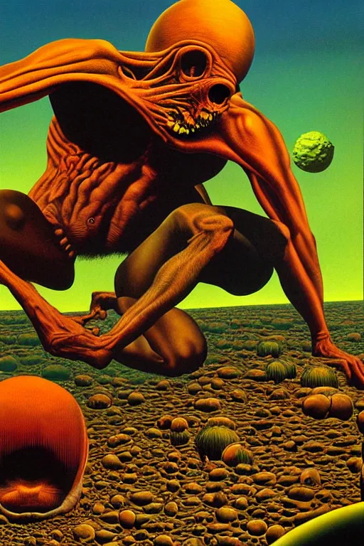 Prompt: a hyperrealistic painting of a scientific breakthrough, by chris cunningham and richard corben, highly detailed, vivid color,