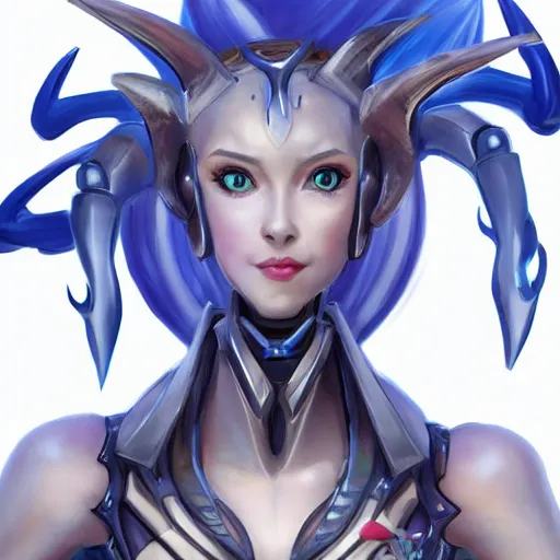 Prompt: epic concept art of a close bust shot of a cute and beautiful anthro female robot dragon standing in front of the camera, has two adorable blue eyes on a smooth draconic head with two horns, a sleek yet elegant design, with two big epic wings behind her, two arms, the background is of the beach at night; high quality digital art, artstation, deviantart, furaffinity, high quality detail