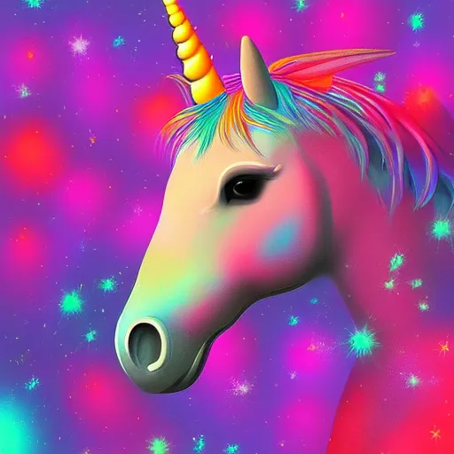 Image similar to “unicorn tears, digital art”