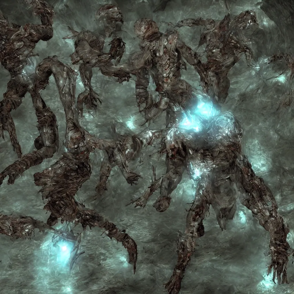 Image similar to dead space, necromorph