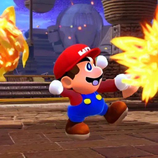 Image similar to Danny DeVito in Super Smash Brothers Ultimate, 4k HDR