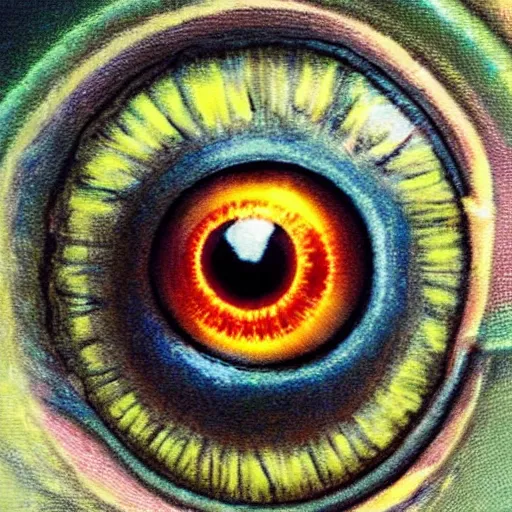 Image similar to eyeballs on fire.