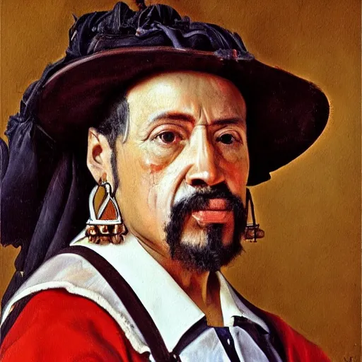 Prompt: high quality high detail painting by diego velasquez, hd, portrait