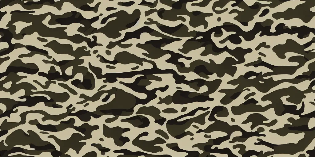 Image similar to simple yet detailed ancient dragon camo pattern