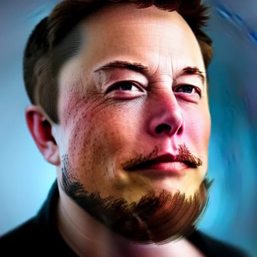 Prompt: bearded elon musk