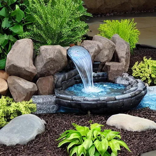 Image similar to water feature at walmart