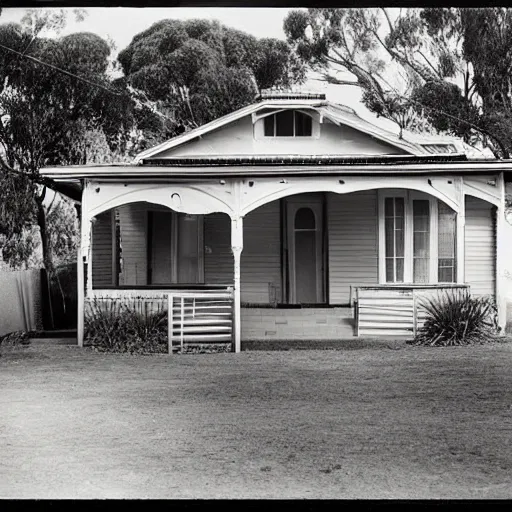 Image similar to californian bungalow, australia, 1 9 2 0 s