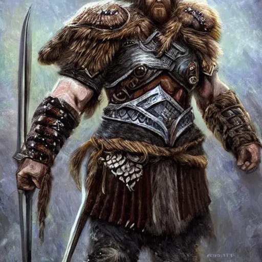 Prompt: digital fantasy art of a viking in full combat armor, highly detailed, trending on artstation, tolkien, world of warcraft, by Aaron Morse, by Ariel Fain, by Calvin Boice, by Christopher Hayes, by Matthew McKeown