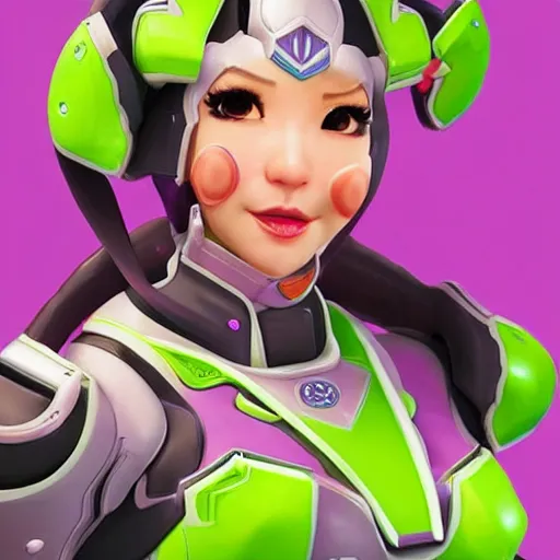 Image similar to D.va from Overwatch eating a raw Onion