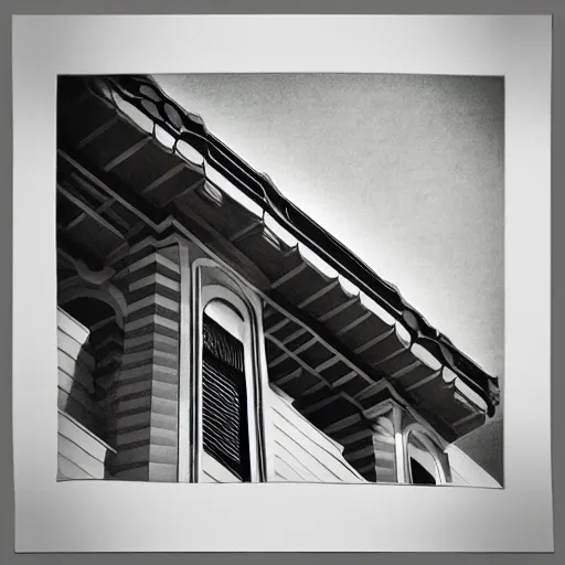 Prompt: “Art Deco architecture. Photo realism”