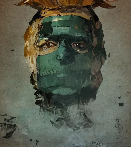 Image similar to portrait of muscular, tired and alcoholic 3 4 - year - old grieving man with short darkblonde hair, serious sad look in his eyes, looking down, dirty beard, blue eyes, crying tears, wearing dirty soldier uniform, on the desert, sad atmosphere, hyper realistic face, character art, art by mark brooks, cryengine, trending on artstation, digital art