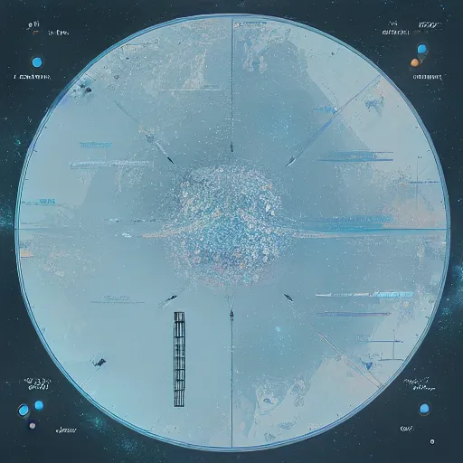 Prompt: gnostic moon diagram astrological map and control panel by jessica rossier