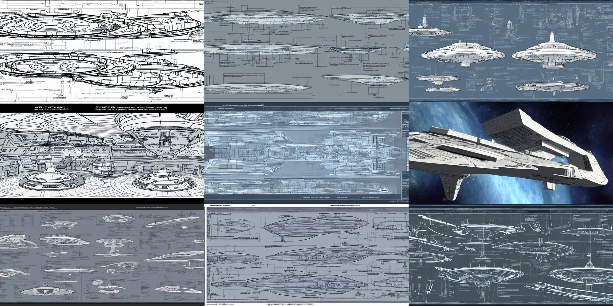 The Starship Enterprise Spacedock Technical Documents Stable 