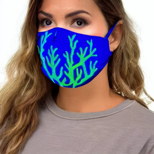 Image similar to Alien coral reef mask