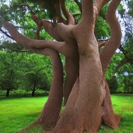 Image similar to a tornado tornado tree hybrid