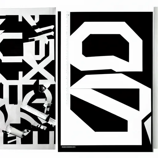 Image similar to black on white graphic design in style of david rudnick, eric hu, guccimaze, acid, y 2 k, 4 k sharpening,