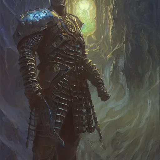 Image similar to The Eldritch Knight, fantasy art by Donato Giancola, Craig Mullins, digital art, trending on artstation