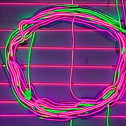 Image similar to neon tapeworm