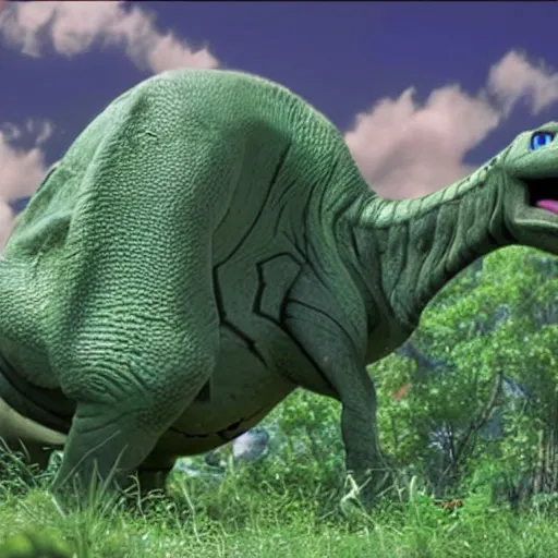Image similar to The Land Before Time 2022 Cera photorealistic 3D