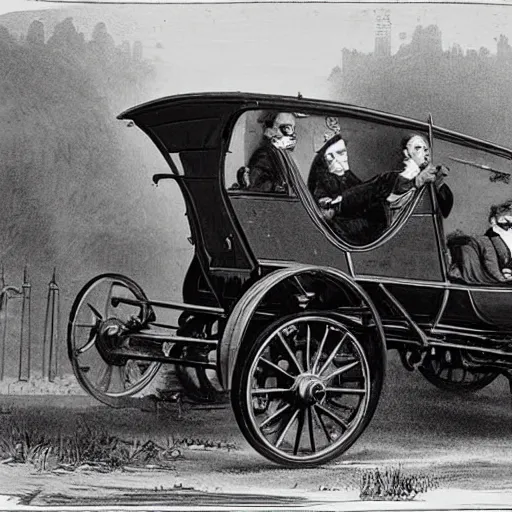 Image similar to a british automobile in the 1 8 7 0 s