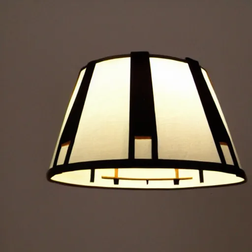 Prompt: art deco design for a lamp shade