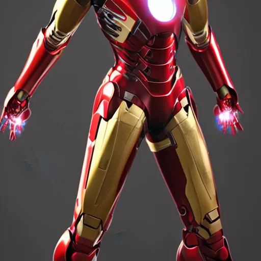 Prompt: iron man suit as a female, octane render, cinematic, photography, 8 k