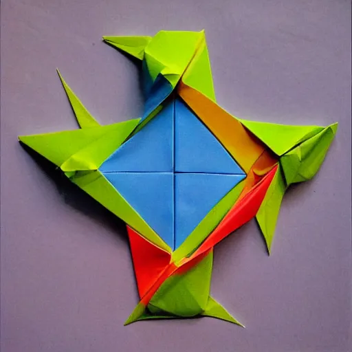 Image similar to origami, by manolo gamboa naon