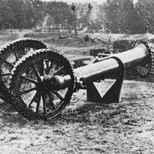 Image similar to a towed cannon, eastern front, ww 2, historical picture