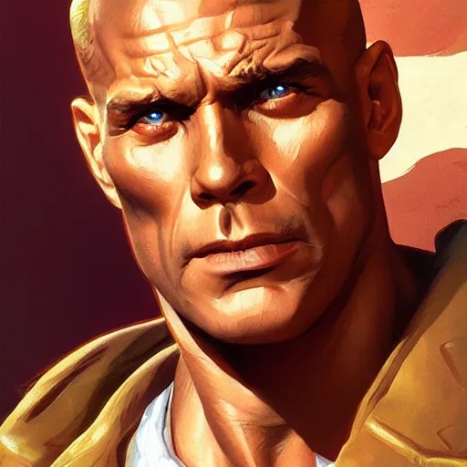 Prompt: doc savage, painted character portrait, highly detailed, digital painting, artstation, concept art, sharp focus, illustration, art by artgerm and greg rutkowski and alphonse mucha