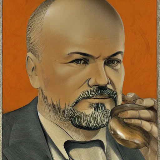 Prompt: Lenin transforming into linden honey, very coherent symmetrical artwork. Cinematic, hyper realism, high detail 8k