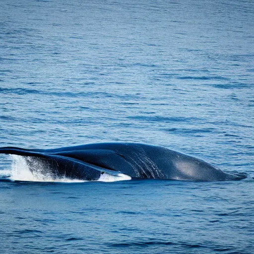 Image similar to a photo of a blue whale coming up for air photography