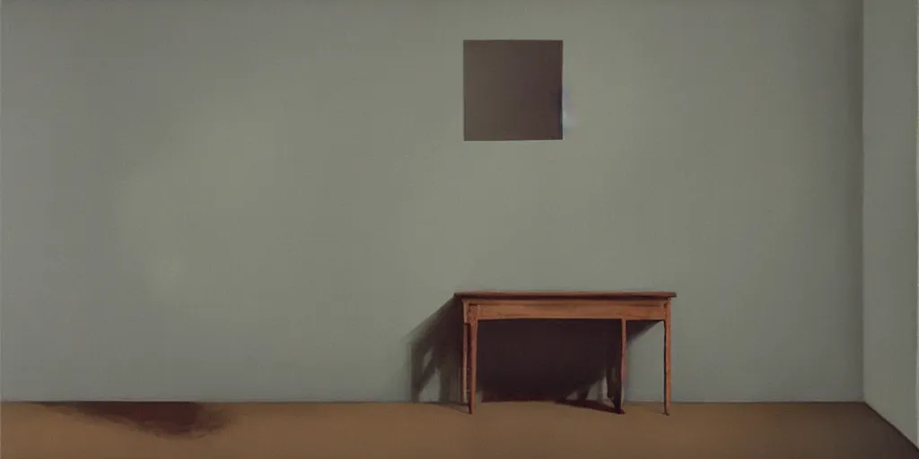 Prompt: a room wall in the artwork by tim eitel