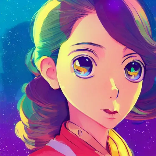 Prompt: portrait of princess daisy, colorful background, rich vivid colors, ambient lighting, dynamic lighting, 4k, official media, anime key visual, makoto shinkai, ilya kuvshinov, lois van baarle, rossdraws, detailed, trending on artstation