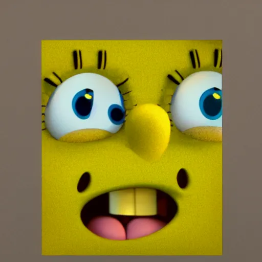 Image similar to Sponge Bob, Cinematic, 35mm, photorealism