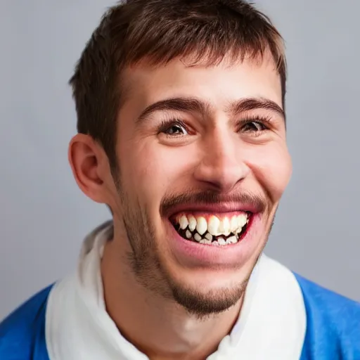 Image similar to man smiling with missing teeth