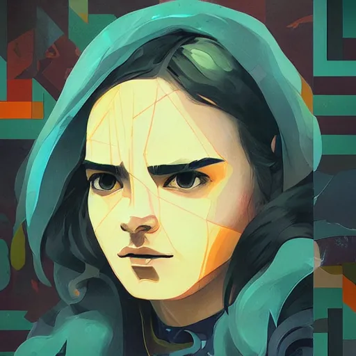Prompt: Dota2 profile picture by Sachin Teng, asymmetrical, Organic Painting , Matte Painting, geometric shapes, hard edges, graffiti, street art:2 by Sachin Teng:4