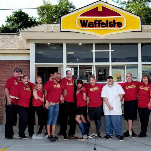 Image similar to wafflehouse employee's