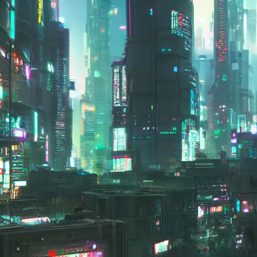 Prompt: cyberpunk city by makoto shinkai