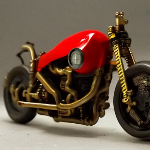 Image similar to akira motorcycle, steampunk