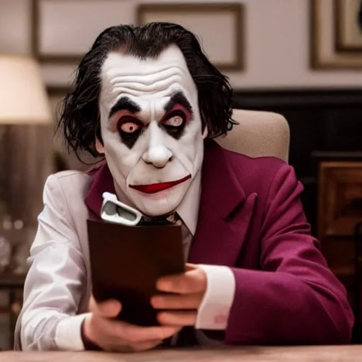 Image similar to movie still of mr bean, from joker ( 2 0 1 9 )