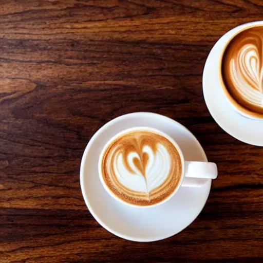 Image similar to latte art is a method of preparing coffee created by pouring microfoam into a shot of espresso and resulting in a pattern or design on the surface of the latte. it can also be created or embellished by simply drawing in the top layer of foam.