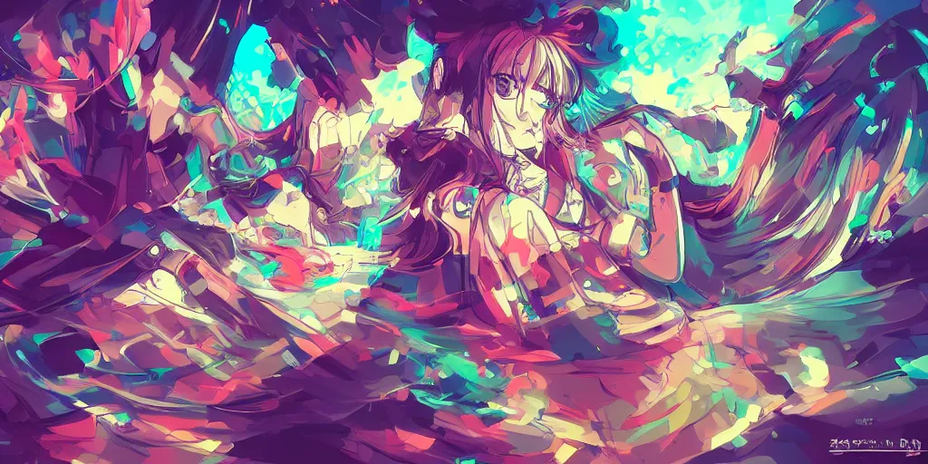 Image similar to everything everwhere all at once , digital art, art station, trending on art station, anime, colorful art